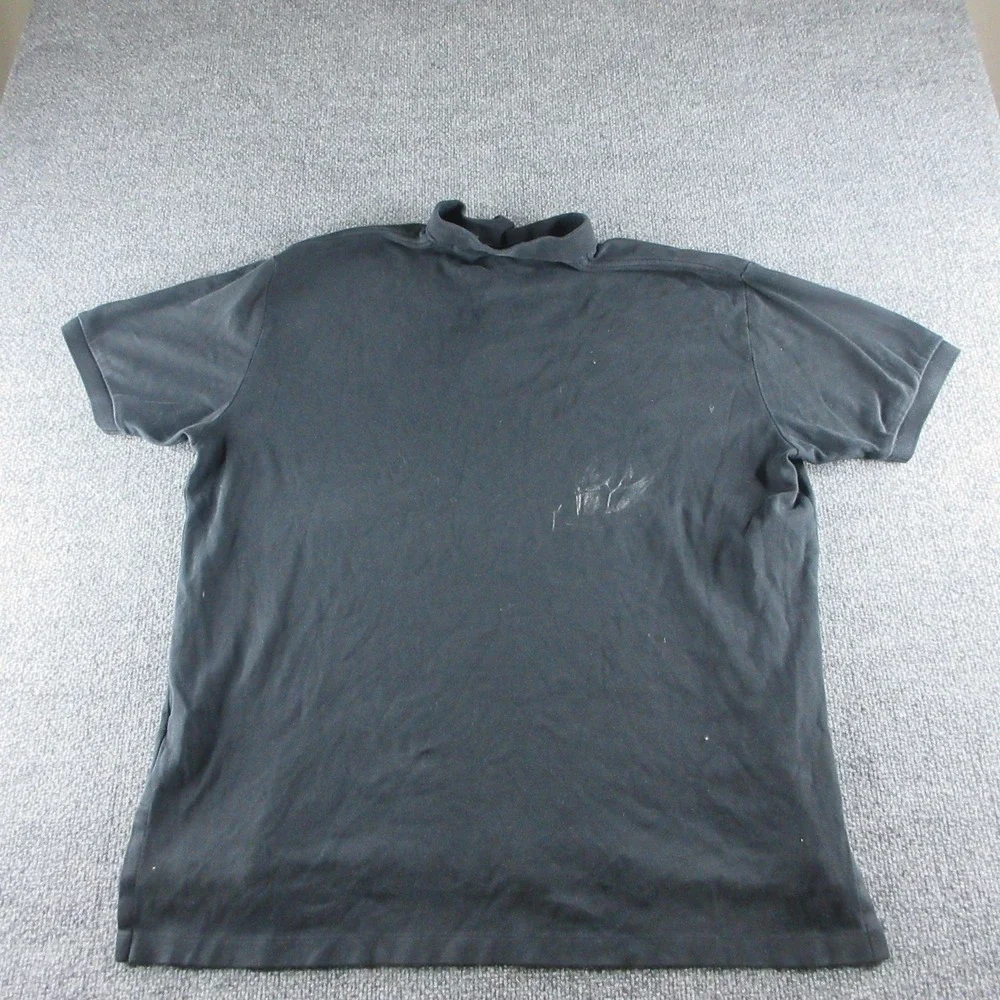 Polo Ralph Lauren Polo Shirt Mens XL Black Short Sleeve Cotton Pony Logo Casual